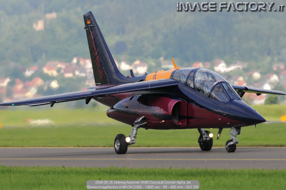 2009-06-26 Zeltweg Airpower 0498 Dassault-Dornier Alpha Jet